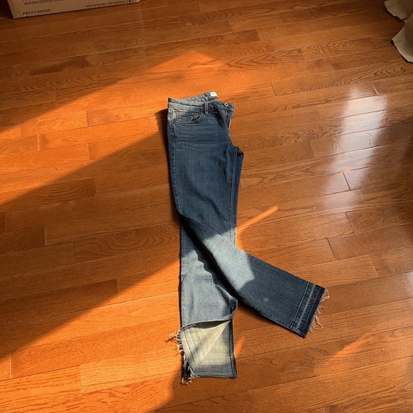 Free People Jeans with distressed side split hem - Picture 10 of 10